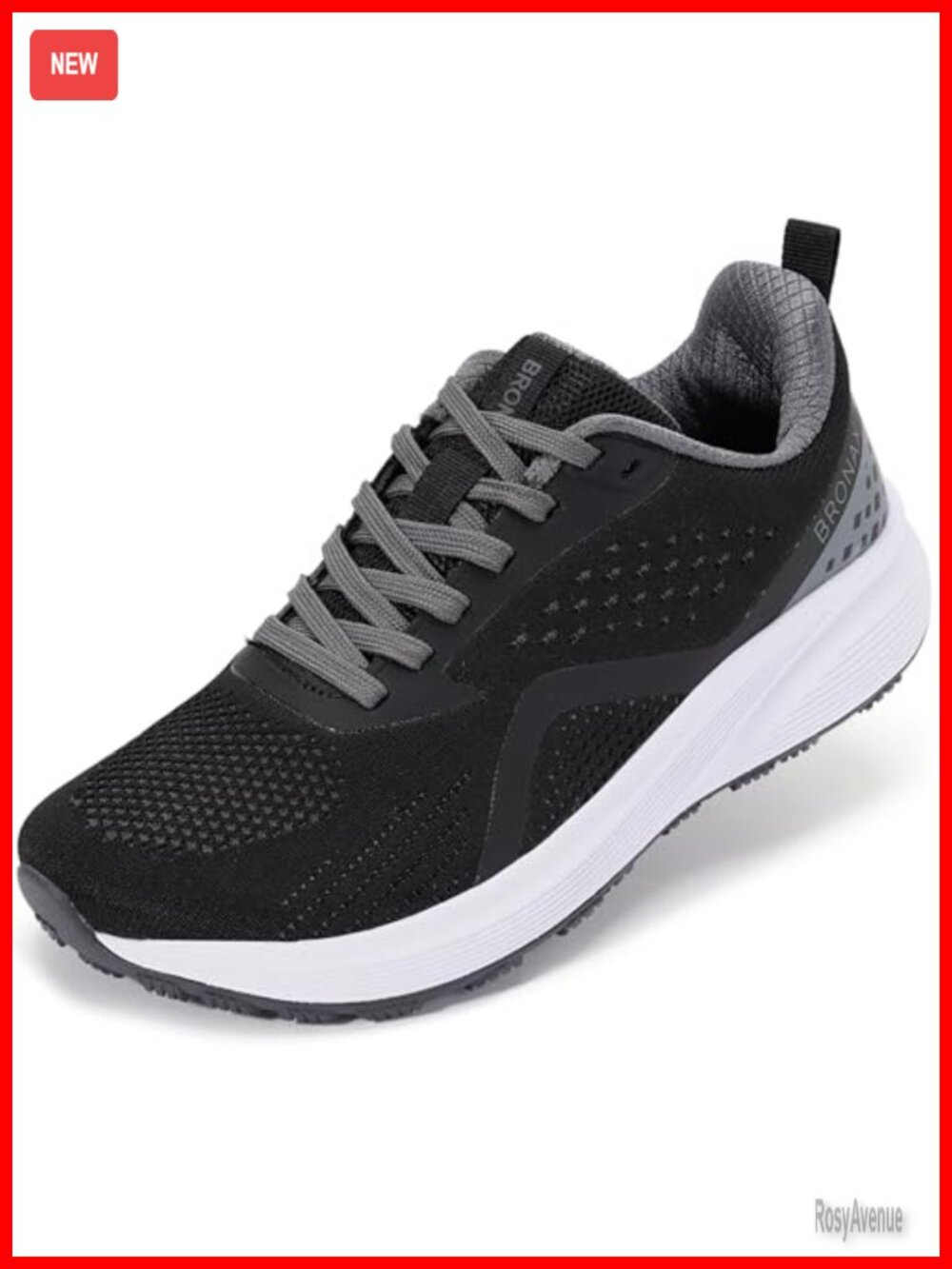Womens Wide Toe Box Road Running Shoes Breathable Athletic